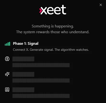 Xeet four-phase roadmap from network mapping to full reputation system